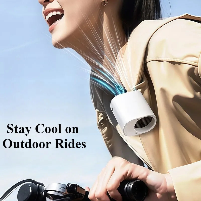 Portable Car Clip on Fan with 1800Mah 360 Rotate 100 Speeds Wind Adjustable USB Rechargeable Summer Cooler Fan Car Electric