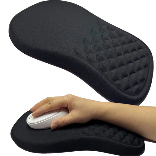 Halloween Ergonomic Mouse Pad with Wrist Support, Designed for Easy and Responsive Mouse Movement with Viscoelastic Foam Cushion